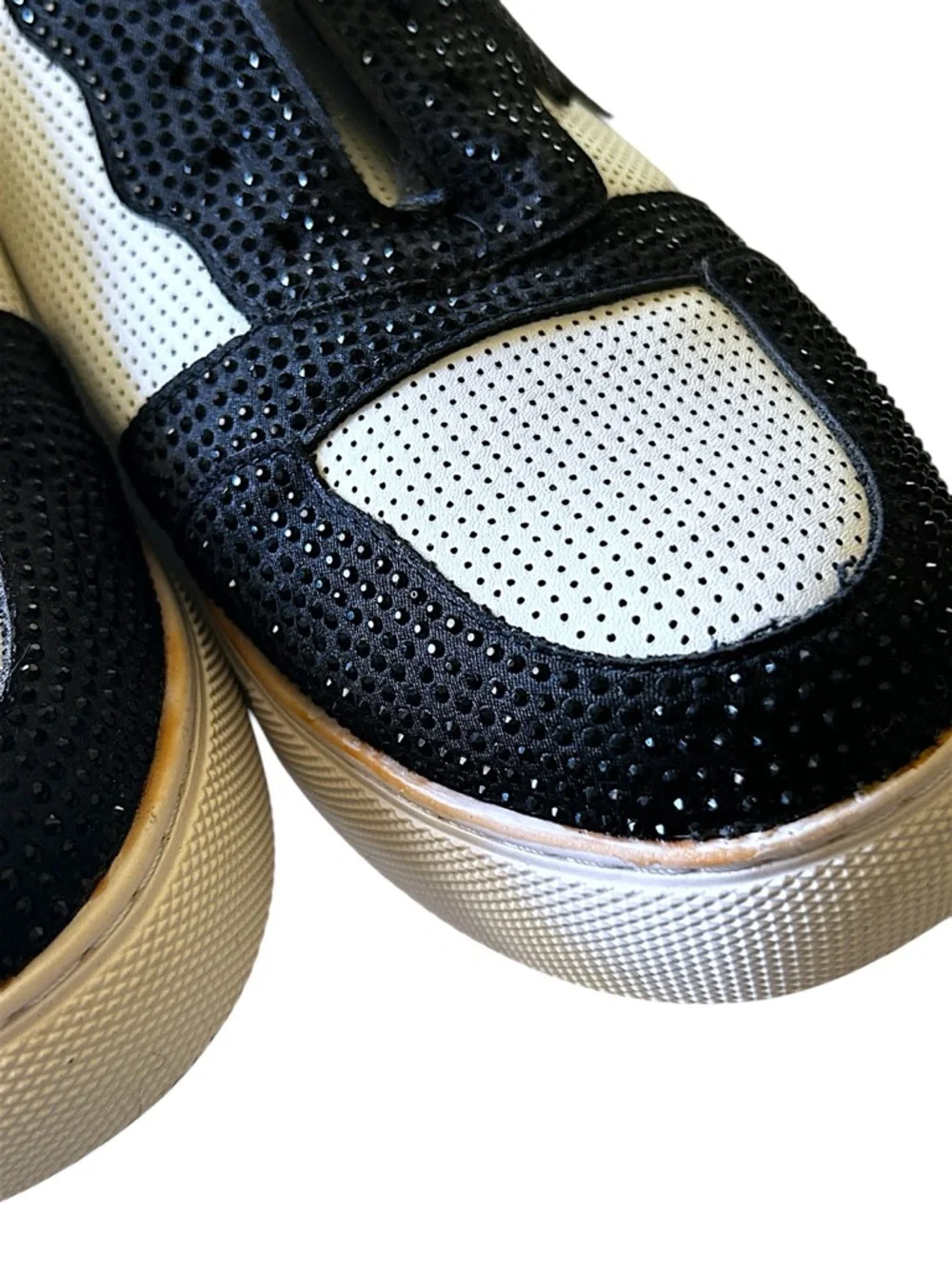 CORKEYS LEGENDARY Black Crystal Star Sneakers